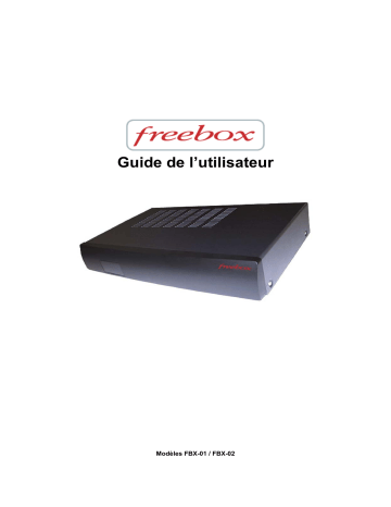 Manuel du propriétaire | FREE FREEBOX V2 Manuel utilisateur | Fixfr