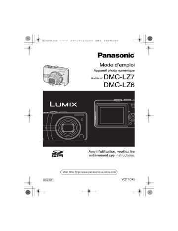 DMC LZ6 | Panasonic DMC LZ7 Mode d'emploi | Fixfr