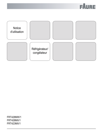 Manuel du propriétaire | Faure FRT428MX/1 Manuel utilisateur | Fixfr