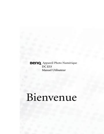 Mode d'emploi | Benq Série DC DC E53 Manuel utilisateur | Fixfr