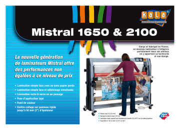 Manuel du propriétaire | Canon MISTRAL 1650 Manuel utilisateur | Fixfr