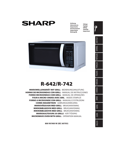 Manuel du propriétaire | Sharp R-82 STW Manuel utilisateur | Fixfr
