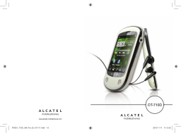 Alcatel OT-710 Manuel utilisateur