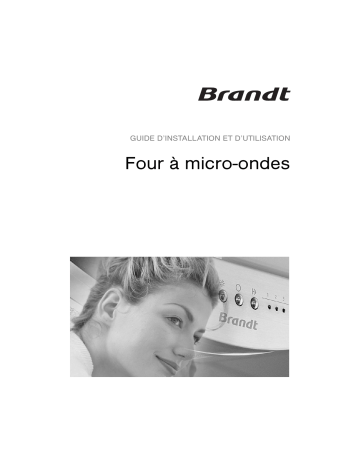 Manuel du propriétaire | Brandt G2400W Manuel utilisateur | Fixfr