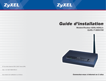 Manuel du propriétaire | ZyXEL PRESTIGE 660H Manuel utilisateur | Fixfr