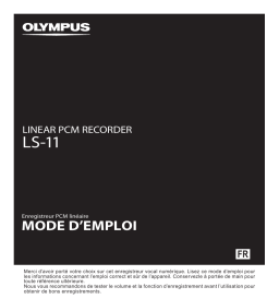 Olympus LS 11 Mode d'emploi