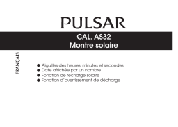 Pulsar PX3131X1 Manuel utilisateur