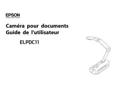 Epson ELPDC11 Manuel utilisateur