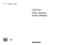 Lenovo IDEACENTRE H520S Manuel utilisateur
