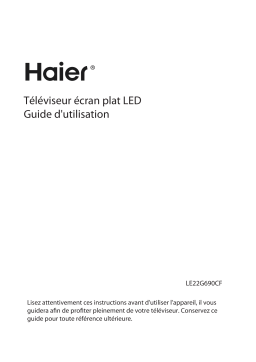 Haier LE22G690CF Manuel utilisateur