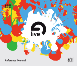 Ableton Live 6 LE Manuel utilisateur