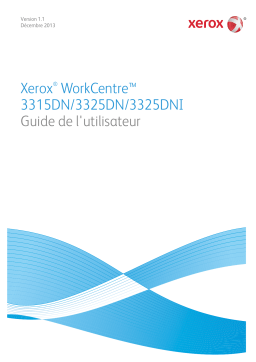 Xerox 3315/3325 WorkCentre Mode d'emploi