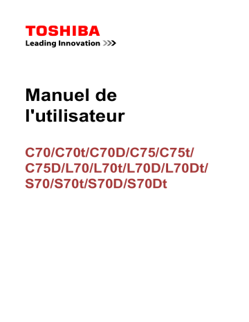 Manuel du propriétaire | Toshiba Satellite L70D-A Manuel utilisateur | Fixfr