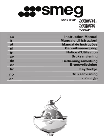 Manuel du propriétaire | Smeg FQ60N2PE1 Manuel utilisateur | Fixfr