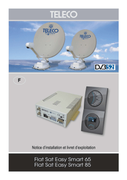 Teleco Flatsat Easy Smart Manuel utilisateur