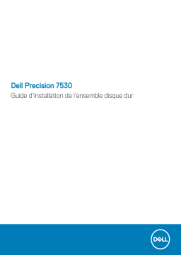 Dell Precision 7530 Guide de démarrage rapide