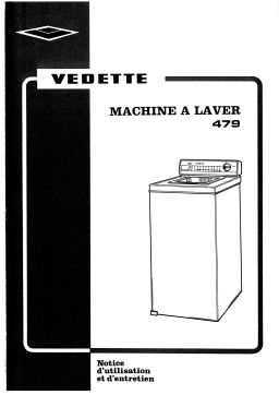 Vedette 479LUXE Manuel utilisateur