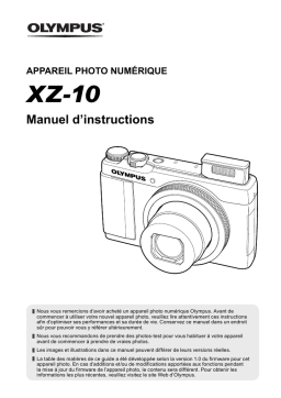 Olympus XZ10 Manuel utilisateur