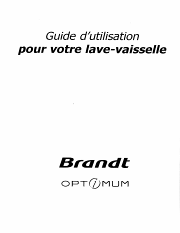 Manuel du propriétaire | Brandt AX445 Manuel utilisateur | Fixfr