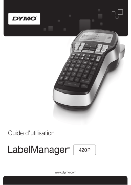 Dymo LabelManager 420P Manuel utilisateur