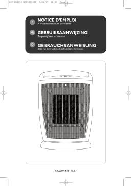 CALOR AQUACERAM Manuel utilisateur