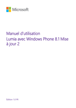 Microsoft Lumia 640 XL Manuel utilisateur