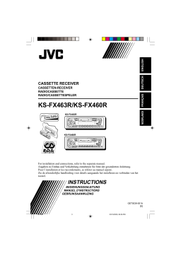 JVC KS-FX460R Manuel utilisateur