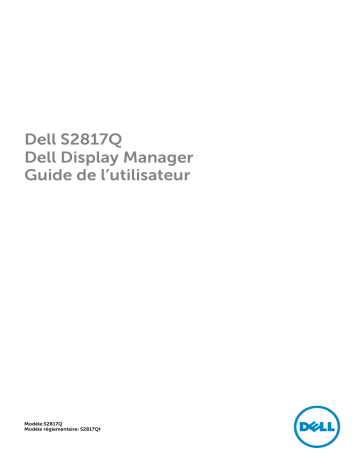 Dell S2817Q electronics accessory Guide de démarrage rapide | Fixfr