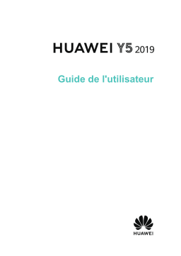 Huawei Y5 2019 Manuel utilisateur