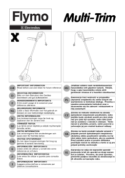 Flymo MULTI TRIM 200 Manuel utilisateur