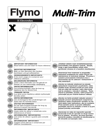 Manuel du propriétaire | Flymo MULTI TRIM 200 Manuel utilisateur | Fixfr