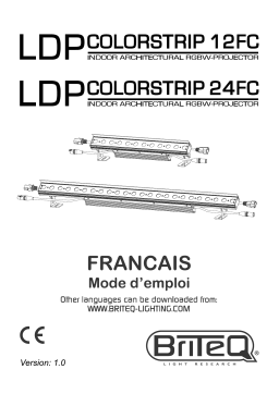 Briteq LDP-COLORSTRIP 24FC Manuel du propriétaire