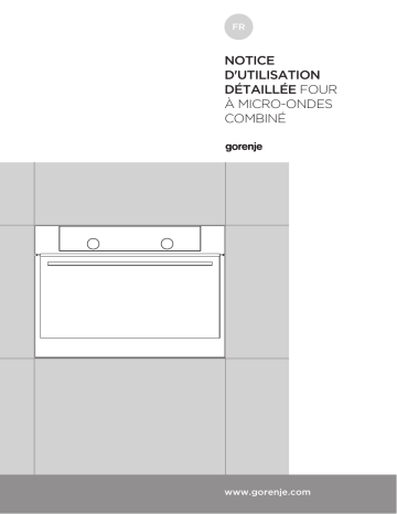 Manuel du propriétaire | Gorenje BM171E2XG Manuel utilisateur | Fixfr