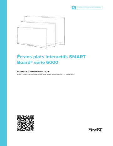 Guide de référence | SMART Technologies Board 6000 and 6000 Pro Manuel utilisateur | Fixfr