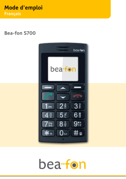 Beafon S700 Manuel utilisateur