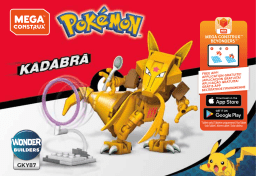 Mattel Mega Construx Pokémon Kadabra Manuel utilisateur