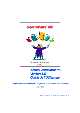 Xerox CentreDirect - External Print Server Mode d'emploi