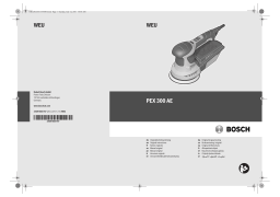 Bosch PEX300AE Mode d'emploi