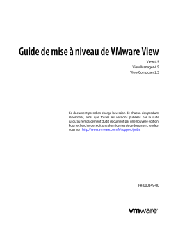 VMware VIEW 4.5 Manuel utilisateur