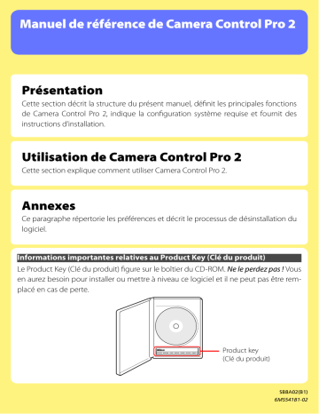 Manuel du propriétaire | Nikon Camera Control Pro 2 Manuel utilisateur | Fixfr