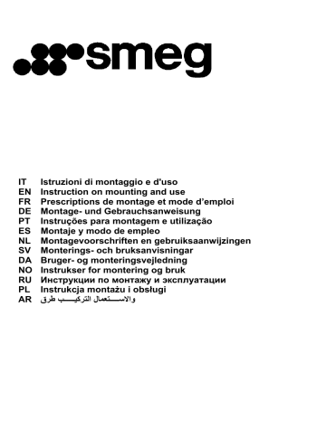 Manuel du propriétaire | Smeg KSE900CHXE,MV Manuel utilisateur | Fixfr