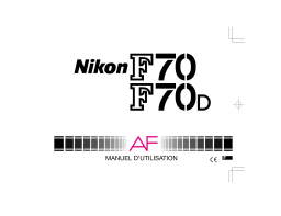 Nikon F70 Manuel utilisateur