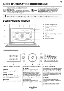 Whirlpool AMW 9605/NB Manuel utilisateur