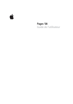 Apple Pages 08 Manuel utilisateur