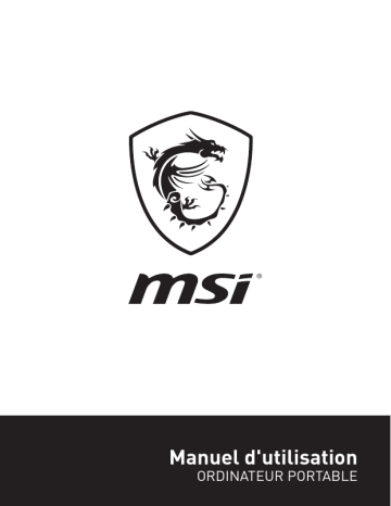 MSI GS65 Stealth Thin (Intel 8th Gen) notebook Manuel utilisateur | Fixfr