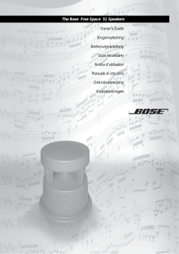 Bose Free Space 51 Manuel utilisateur