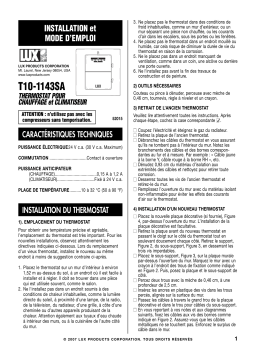 Lux Products T40-1143SA Manuel du propriétaire