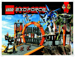 Lego 7709 Sentai Fortress Manuel utilisateur