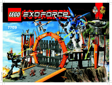 Guide d'installation | Lego 7709 Sentai Fortress Manuel utilisateur | Fixfr