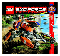 Lego 7706 Mobile Defense Tank Manuel utilisateur